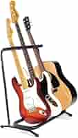 fender スツール　ギター Amazon.com: Fender Multi-Guitar Folding Stand, 3-space